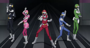 Samurai Flamenco anime de super sentai