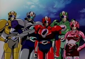 Shinesman anime de Super Sentai