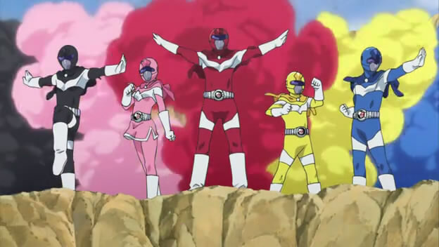 Anime Power Rangers