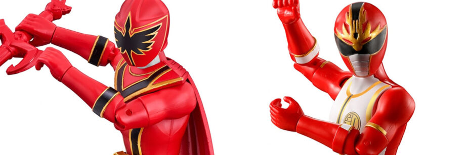 Bandai lança novas figuras Action Hero de MagiRed e RyuRanger