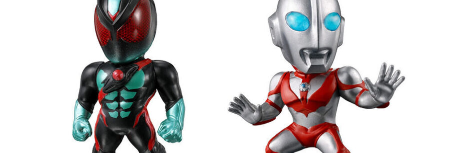 Bandai revela novos sets de Kamen Rider e Ultraman para 2025
