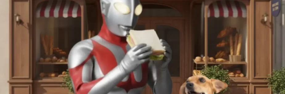 Ultraman chega às padarias com pão sabor caramelo