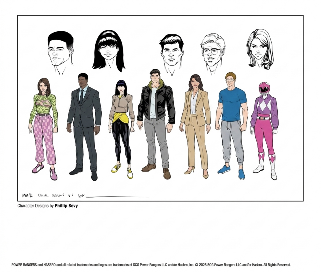 Nova HQ de Mighty Morphin Power Rangers mostrará equipe clássica adulta enfrentando nova ameaça em fase inédita da BOOM! Studios