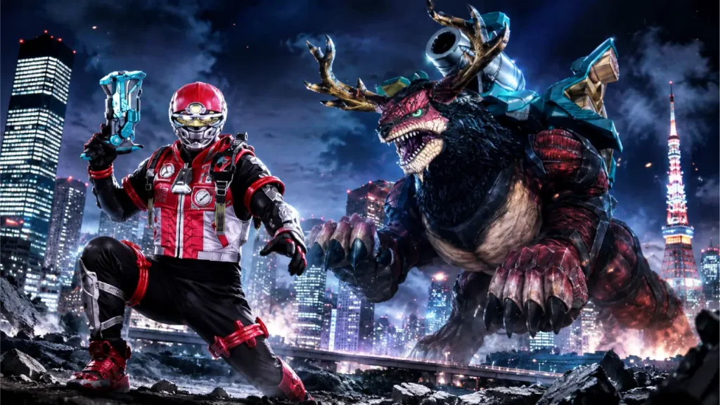 Kakusei Omegahorn ganha espaço em festival com Kamen Rider e Super Sentai