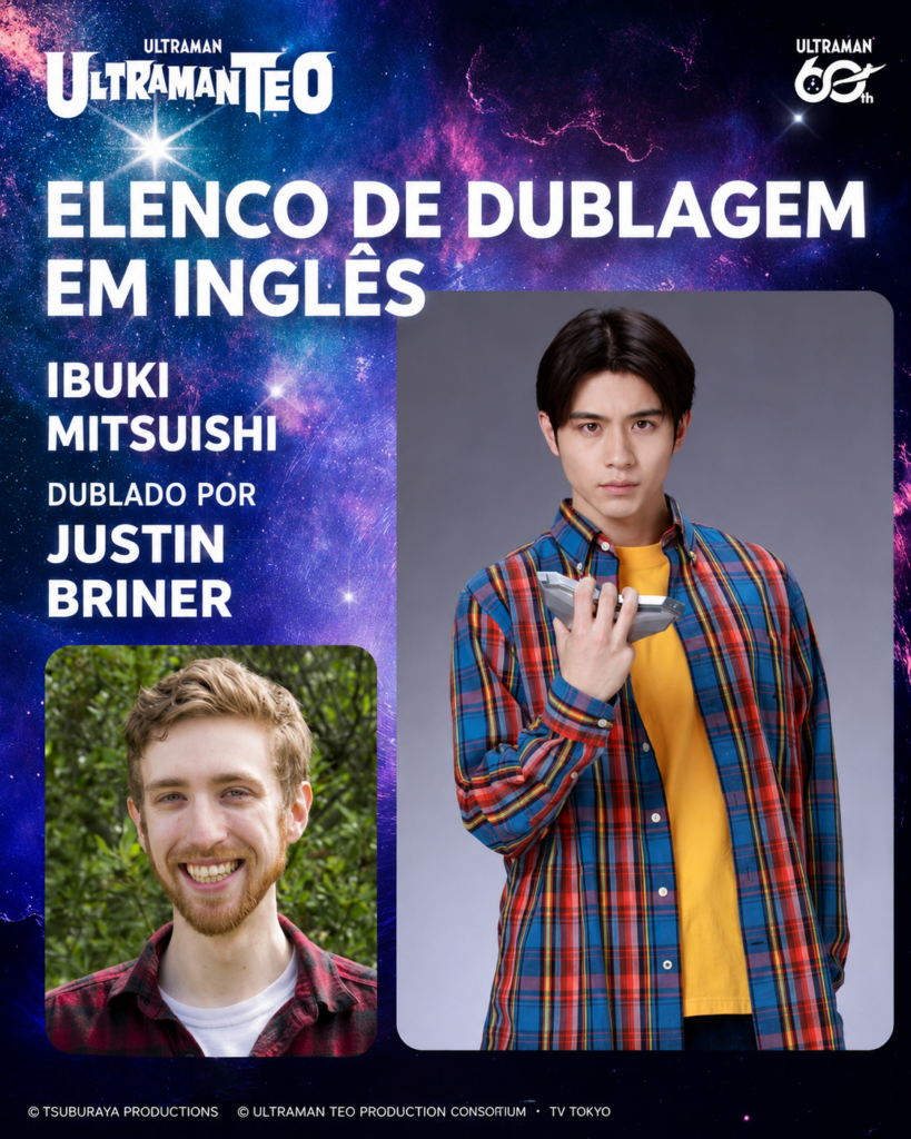 Ultraman TEO estreia com dublagem em inglês e legendas disponíveis no youtube