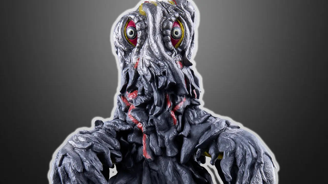 Shiratama 様 rosy monster operaチュニック　グレー Bandai recria figura de Hedorah em escala para enfrentar Godzilla
