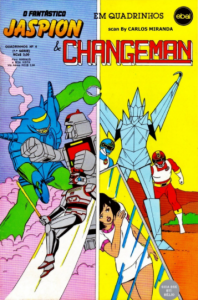 Ebal - Jaspion e Changeman em quadrinhos 3