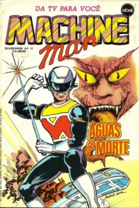 Ebal - Machine Man em quadrinhos