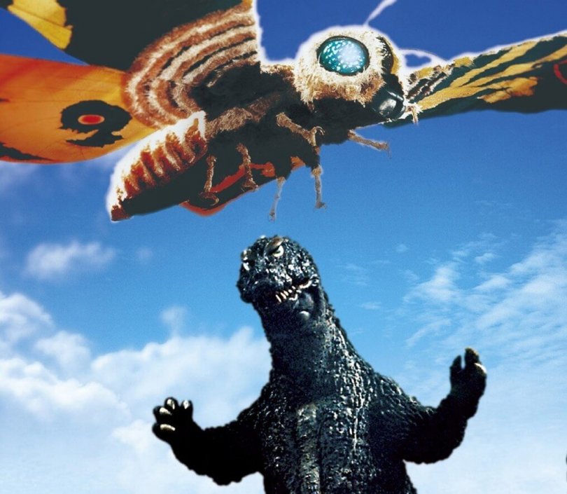 Mothra Vs Godzilla um encontro de gigantes do cinema japonês!