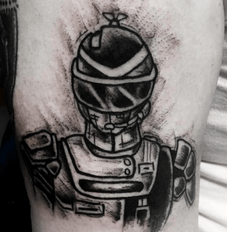 tatuagem de tokusatsu