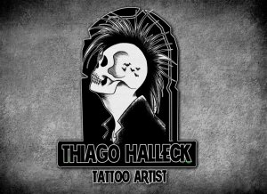 Thiago Halleck Tatuagem de Tokusatsu