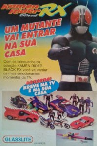 Kamen Rider Black RX - bonecos