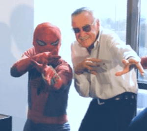 Stan Lee Spiderman japonês Homem-Aranha japonês