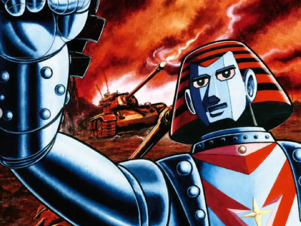mangá do robô gigante