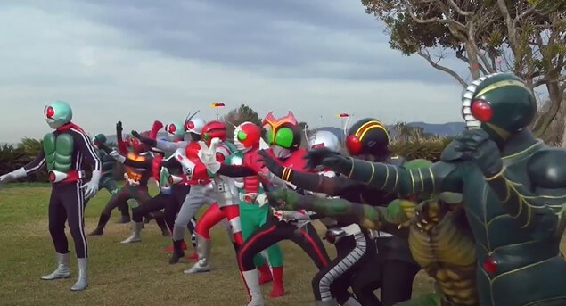 Kamen Riders Showa