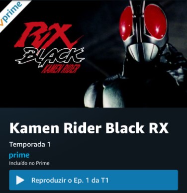 kamen rider black rx amazon prime