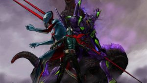 Ultraman, Kamen Rider, Godzilla e Evangelion se juntam em novo projeto