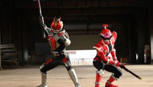 Donbrothers e Kamen Rider Den-O: os Momotaros se encontram!