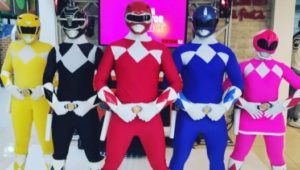 Power Rangers participam de apresentação solidária em Pernambuco