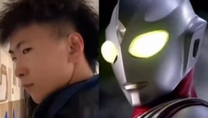 Professor se transforma em Ultraman para surpreender seus alunos