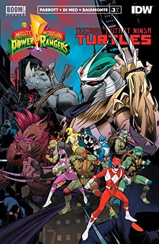 Crossover entre Power Rangers e Tartarugas Ninjas é anunciado