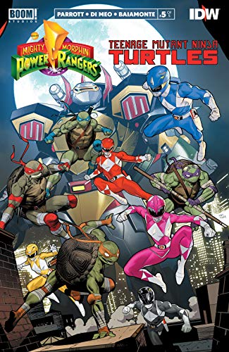 Crossover entre Power Rangers e Tartarugas Ninjas é anunciado