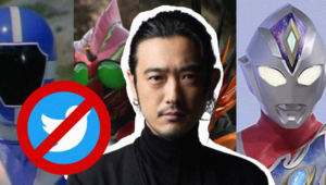 Ator de Super Sentai, Ultraman e Kamen Rider tem selo do Twitter negado