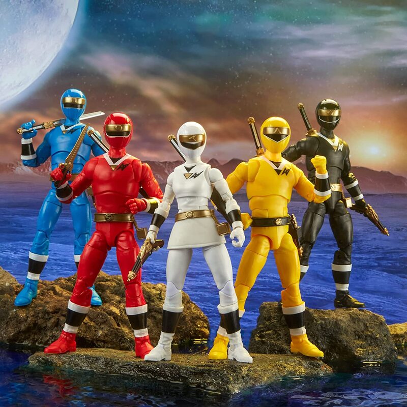 Coleção de bonecos dos Alien Rangers (Kakuranger) é anunciada