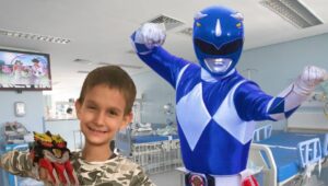 Power Rangers inspiram menino de nove anos a lutar contra o câncer