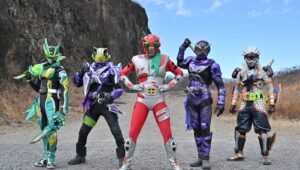 kamen riders ninjas