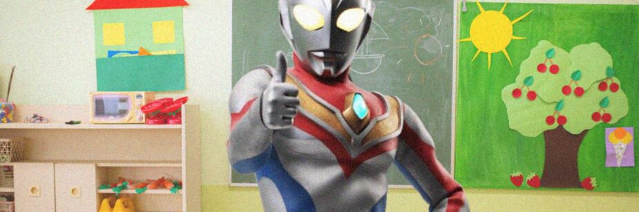 Ator do Ultraman Dyna vira professor de jardim de infância