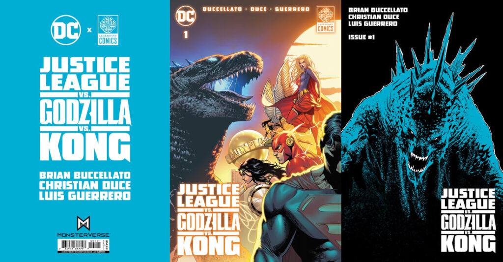 Crossover de Godzilla, Kong e Liga da Justiça é divulgado