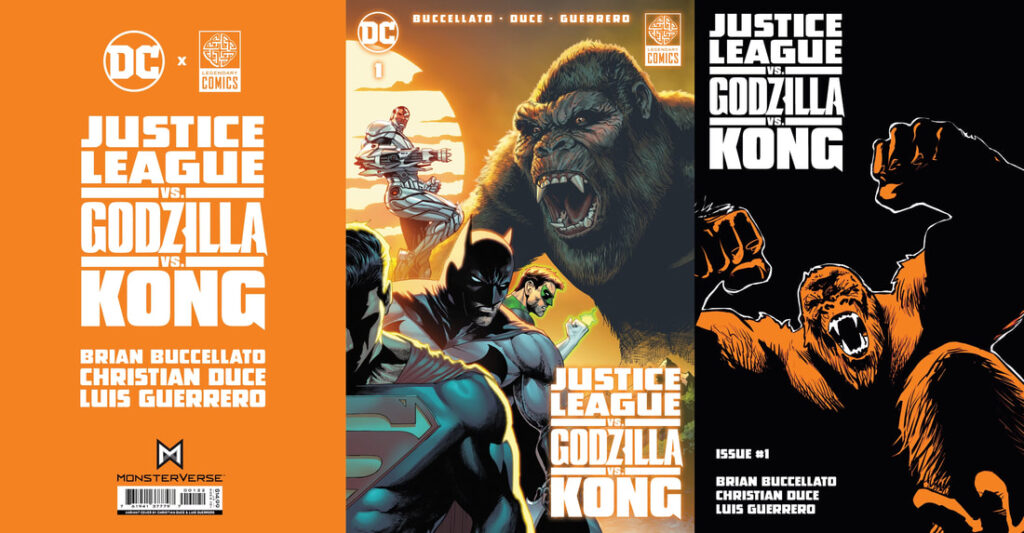 Crossover de Godzilla, Kong e Liga da Justiça é divulgado