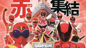 Reds de Super Sentai celebram os 65 anos da Torre de Tóquio