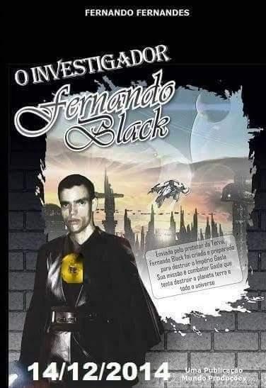 Capa do livro "O Investigador Fernando Black"