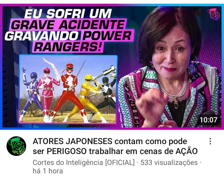 inteligência ltda tokusatsu power rangers