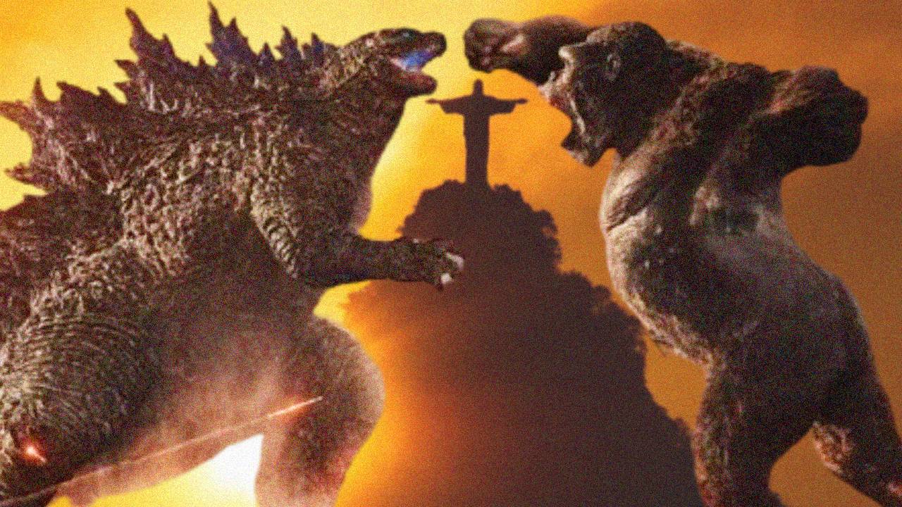 Novo trailer de Godzilla Vs Kong mostra o RJ sendo destruído