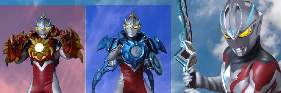 Ultraman Arc terá armaduras e espada na série