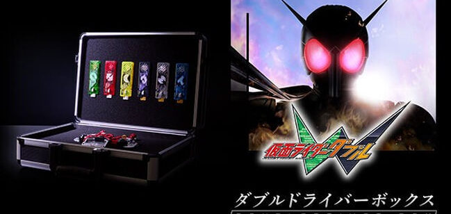 Novos itens de Kamen Rider W são divulgados pela Bandai