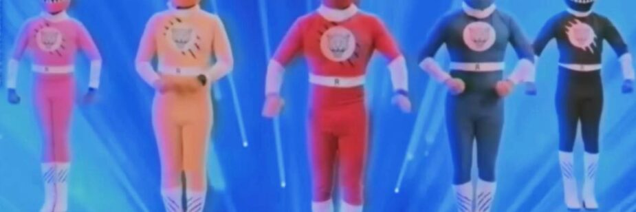 Candidato transforma partido em Power Rangers e oposição em vilões