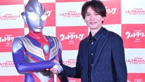 Ator do Ultraman Tiga, faz aparição surpresa em evento