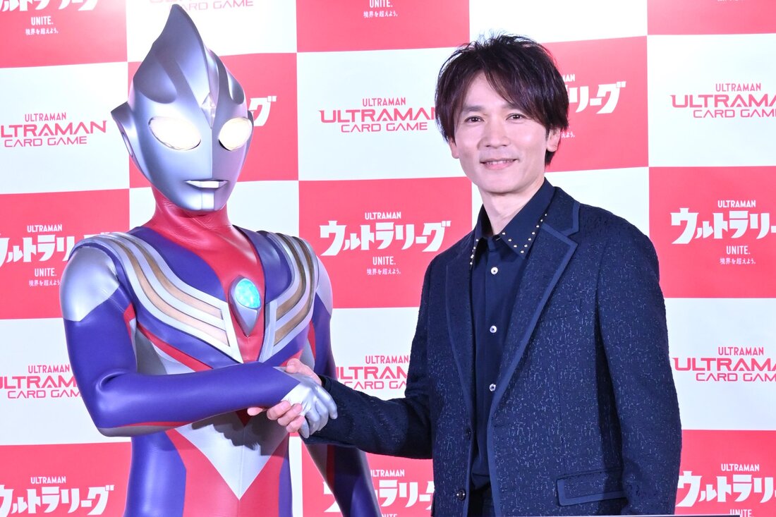 Hiroshi Nagano, ator do Ultraman Tiga, faz aparição surpresa em evento