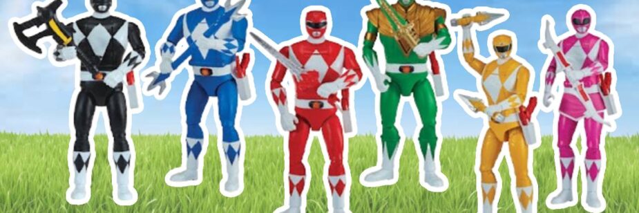 Os bonecos dos Power Rangers que viram a cabeça estão voltando