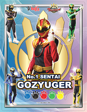 Gozyuger faz espetáculo no 50º aniversário dos Super Sentais