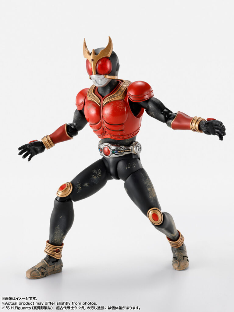 Novo boneco de Kamen Rider Kuuga resgata visual ancestral em edição de 25 anos