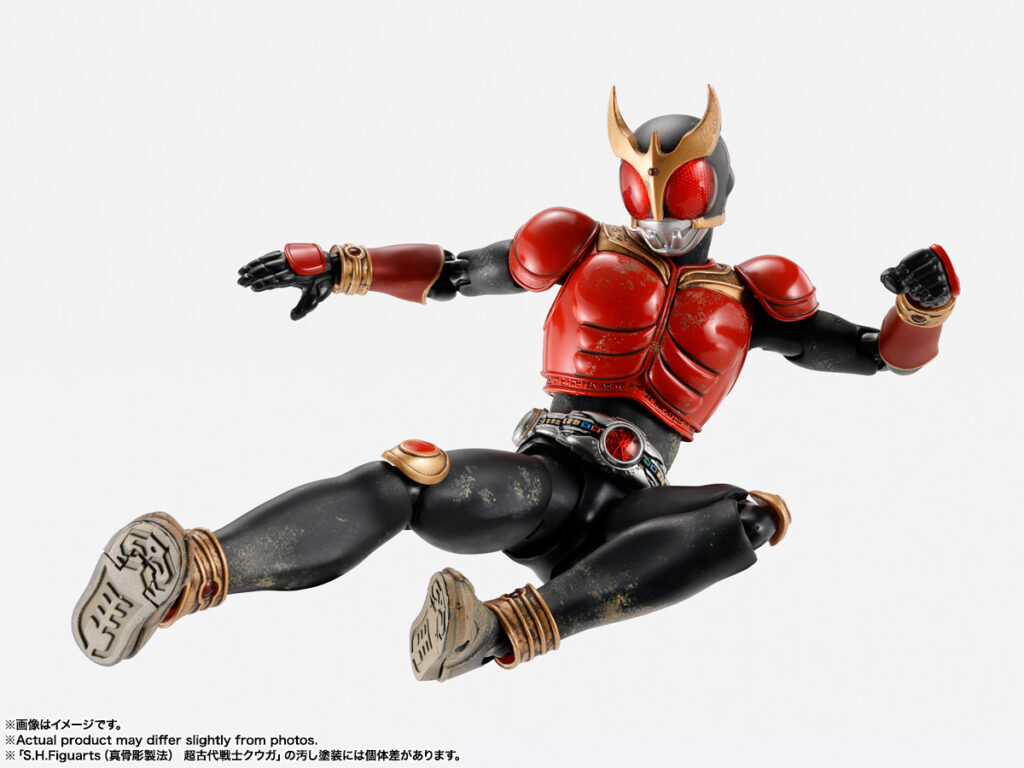 Novo boneco de Kamen Rider Kuuga resgata visual ancestral em edição de 25 anos