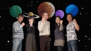 Os 5 atores de Flashman se reencontram na Coreia do Sul