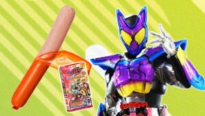 Salsicha do Kamen Rider Gavv agora traz cards colecionáveis