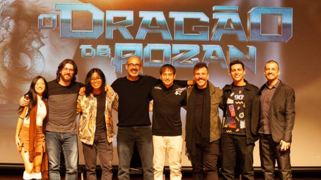 O Dragão de Rozan, filme do Shiryu de Dragão, estreia e reúne fãs em Mogi das Cruzes