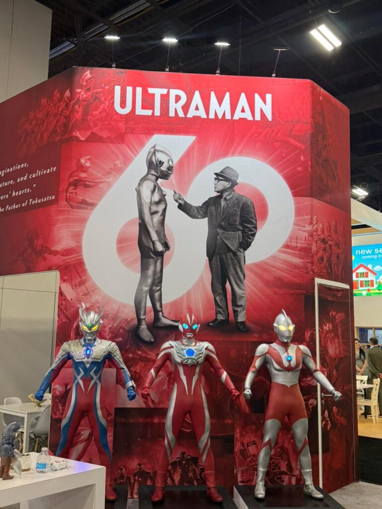 Ultraman toma conta de Las Vegas na maior feira de licenciamento do mundo